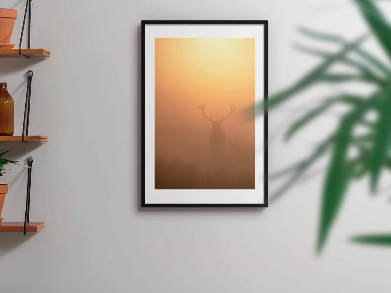 Sunrise Silouhette 60x40